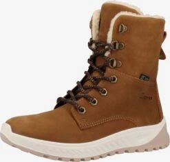 Kastinger Enkellaarsjes Veterlaarsjes Dames Bruin