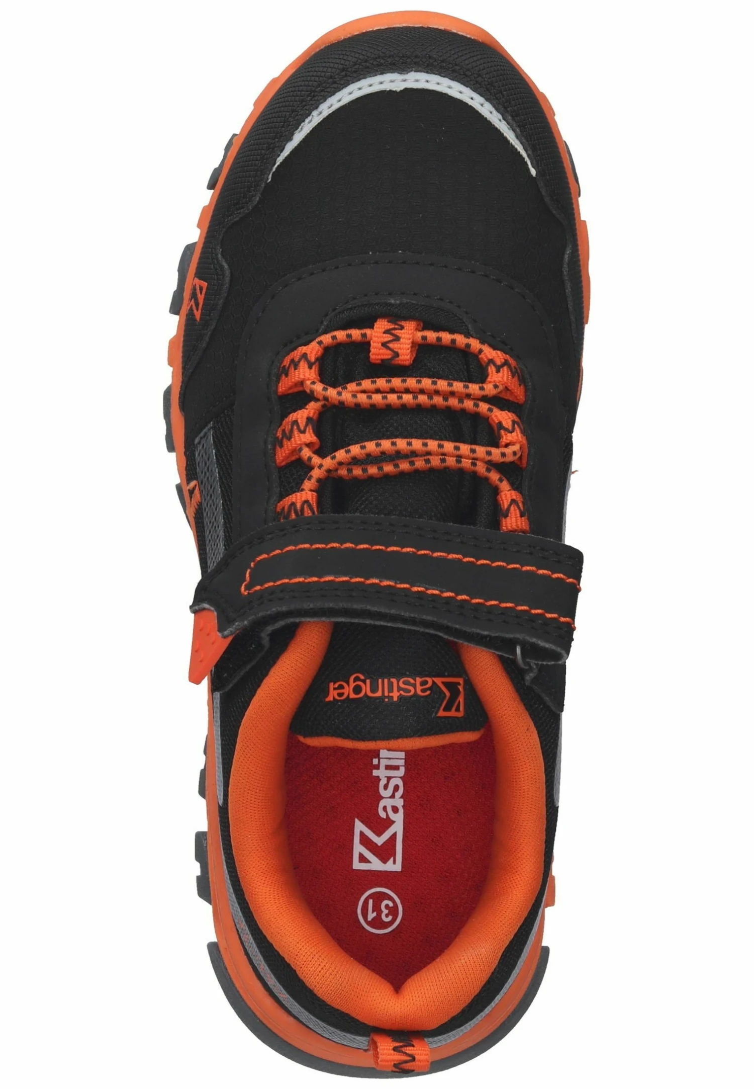 Kastinger Sneakers Laag - Black/Orange 540 - Afbeelding 2