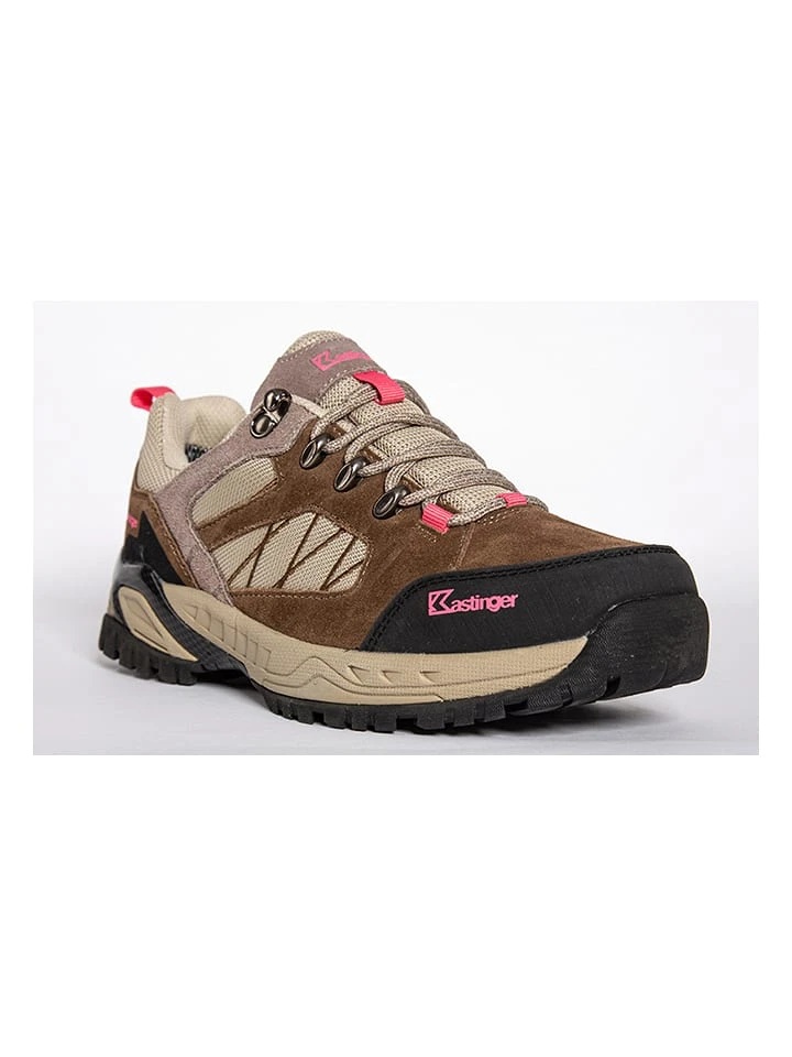 Kastinger Leren Trekkingschoenen "Sampo" Bruin/beige - Afbeelding 2