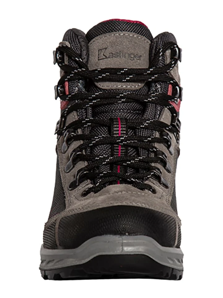 Kastinger Leren Wandelboots "Rontaan" Grijs/roze - Afbeelding 3