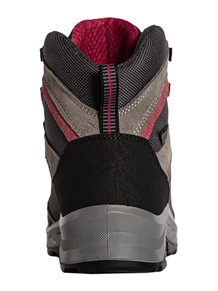 Kastinger Leren Wandelboots "Rontaan" Grijs/roze - Afbeelding 4